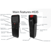 HS 35 VHF Wireless Handset