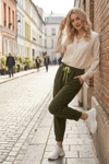 HAKİ OVERSIZE RETRO ŞALVAR TAKIM