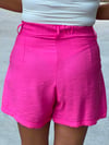 PEMBE COTON ŞORT