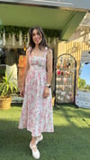 Pinterest Pembe Çiçekli Elbise