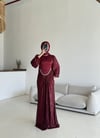 Ahu Abiye Bordo