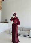Ahu Abiye Bordo