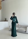 Ahu Abiye Zümrüt Yeşili