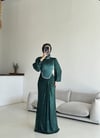 Ahu Abiye Zümrüt Yeşili