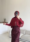 Aura Abiye Bordo