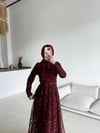 Beril Abiye Bordo 