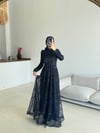 Beril Abiye Lacivert 
