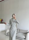 Işıltı Abiye Gümüş