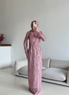 Işıltı Abiye Pembe
