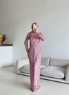 Işıltı Abiye Pembe