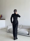 Işıltı Abiye Siyah 