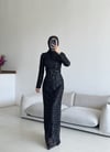 Işıltı Abiye Siyah 