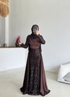 Lidya Abiye Kahverengi