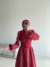 Meva Abiye Bordo
