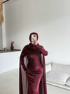 Sevda Abiye Bordo 