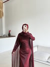 Sevda Abiye Bordo 
