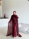 Sevda Abiye Bordo 