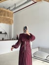 Sofya Abiye Bordo 
