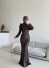 Talya Abiye Kahverengi