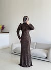 Talya Abiye Kahverengi