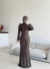 Talya Abiye Kahverengi