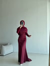 Valensia Abiye Bordo