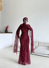 Yıldız Abiye Bordo 