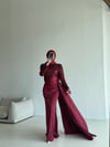 Zeyna Abiye Bordo