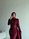 Zeyna Abiye Bordo