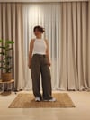 Haki Kemerli Pantolon