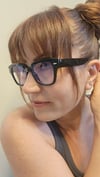 Liza Leo Clear-Şeffaf Gözlük