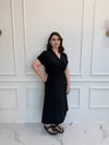 Siyah Kuşaklı Elbise