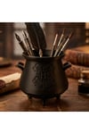 Hogwarts Temalı Masaüstü Dekorasyon Seti - Şato & Arma Kazan Kalemlik Düzenleyici (2'li Set)
