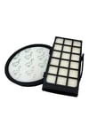 Rowenta Uyumlu RO 7696 Silence Force Cyclonic 4A Süpürge Filtre Seti