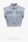 Denim Yelek Etek Takım