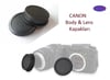 CANON FOTOĞRAF MAKİNESİ BODY KAPAĞI CANON OBJEKTİF KAPAĞI