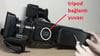 Çelik Malzemeden, Sony Hd1000 Kamera İçin Altlık, Tripod, Monopod Yuvası