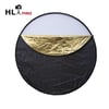 HLYPRO 80Cm Gümüş Renkli Reflektör, 5 In 1 Reflektör