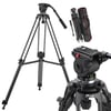 Panasonic AC30, AC90, UX90 Kamera Tripodu, Jie Yang JY508B Kamera Ayağı, Tripod