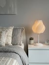 Designobee Krema Plus - Modern Masa ve Gece Lambası - Metal Ayaklı Lamba - Ambiyans Lambası, Dekoratif Abajur