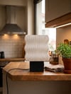 Designobee Ritim - Modern Masa ve Gece Lambası – Ambiyans Lambası, Dekoratif LED Abajur, E14 Duy
