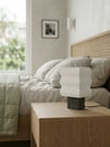 Designobee Ritim - Modern Masa ve Gece Lambası – Ambiyans Lambası, Dekoratif LED Abajur, E14 Duy