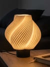Krema - Modern Masa ve Gece Lambası – Ambiyans Lambası, Dekoratif LED Abajur, E14 Duy