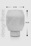 Pure - Modern Masa ve Gece Lambası – Ambiyans Lambası, Dekoratif LED Abajur, E14 Duy