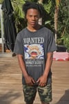 Anime One Piece Luffy Gear 5 Wanted Unisex Yıkamalı Retro Tişört