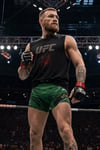 Siyah Erkek Pamuklu Antreman Sporcu Atleti Oversize Ufc spider  Taş Baskılı Kolsuz T-shirt - Üretim Aşamasında