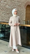 Spor Kesim Tencel Kap - Bej