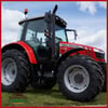 Massey Ferguson 5440 Sol Kelebek Camı