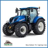 New Holland T6 Sağ Kapı Camı