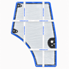 New Holland TD70D TD-D Plus Kasa Sağ Kapı Camı